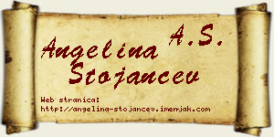 Angelina Stojančev vizit kartica